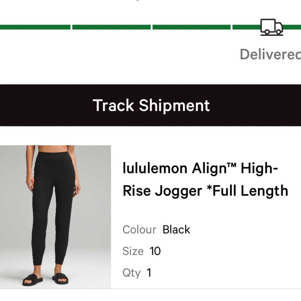 LULULEMON Align jogger size 10